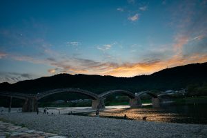 Read more about the article The wooden Kintai bridge and Iwakuni