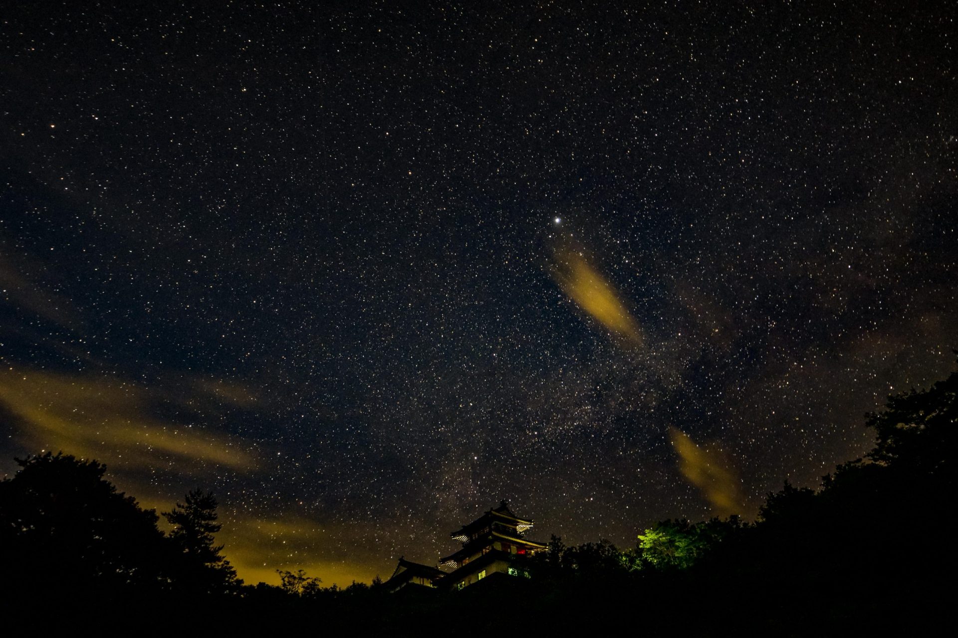 Starry night in kumakogen